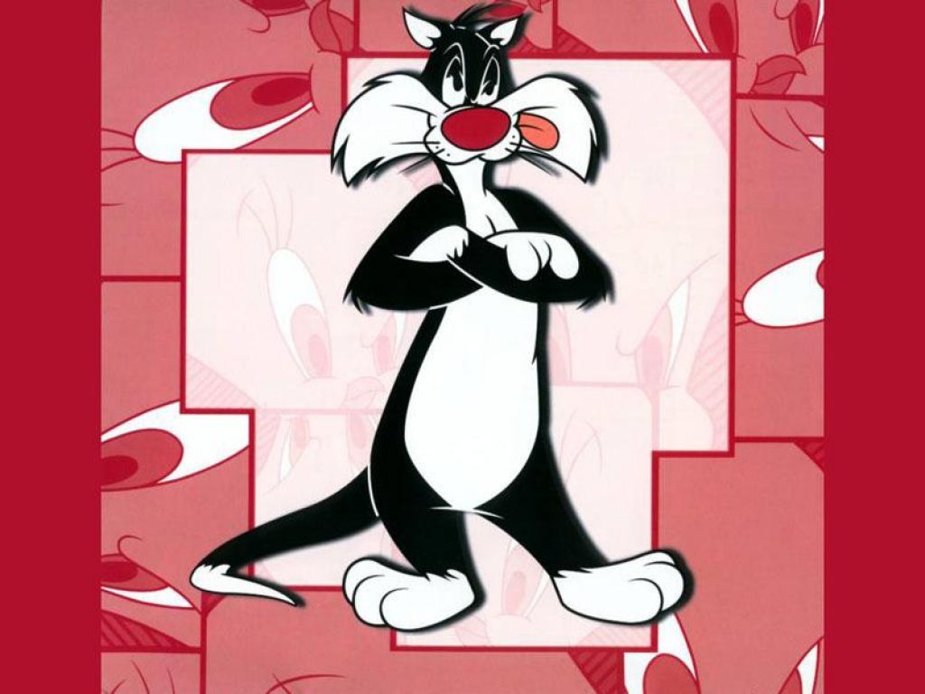 Looney Tunes Wallpaper For Computers - Looney Tunes Sylvester - HD Wallpaper 