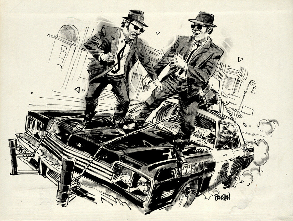 Poster Blues Brothers Fan Art - HD Wallpaper 