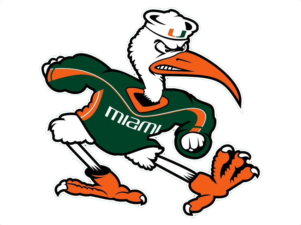 University Of Miami Football Wallpapers Group - Hurricanes Miami - HD Wallpaper 