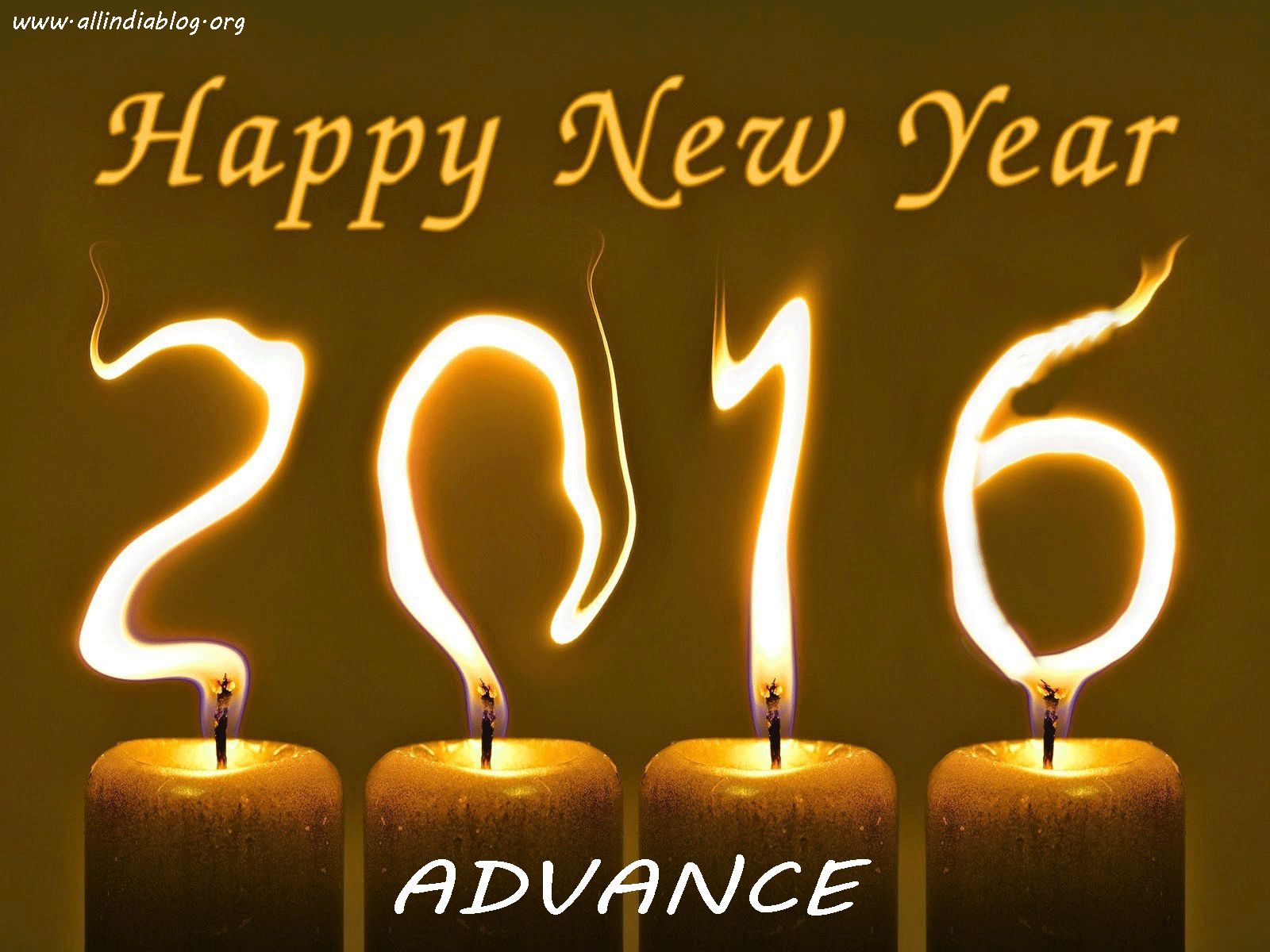 Advance Happy New Year 2016 Images Hd, Wishes, Wallpapers - HD Wallpaper 