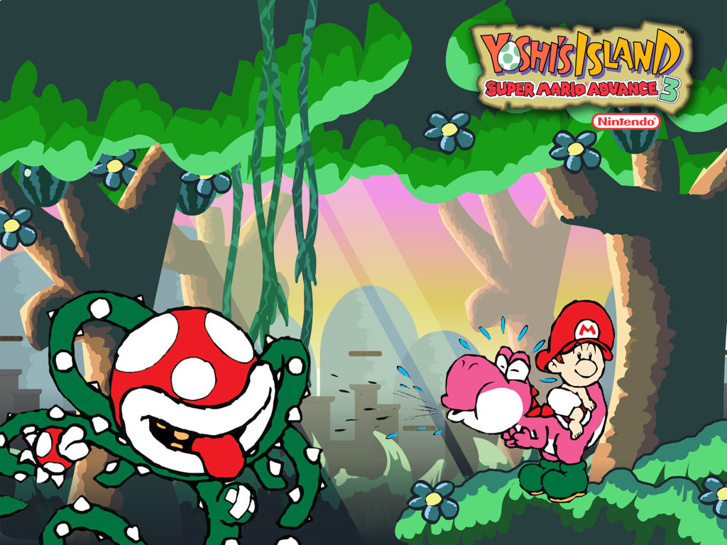 Super Mario World 2 Yoshi's Island Background - HD Wallpaper 