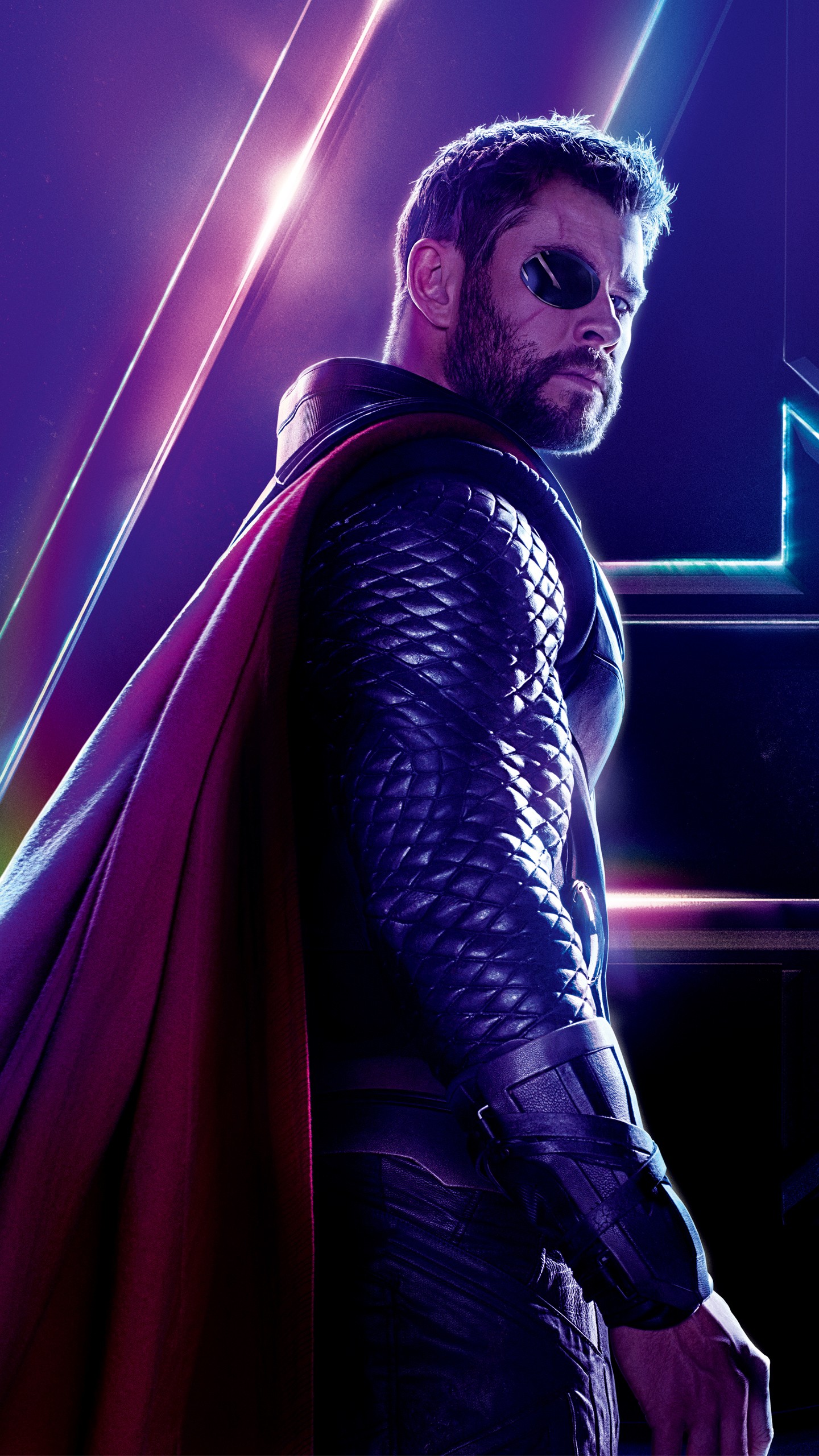 Avengers Infinity War Character Poster Thor - HD Wallpaper 