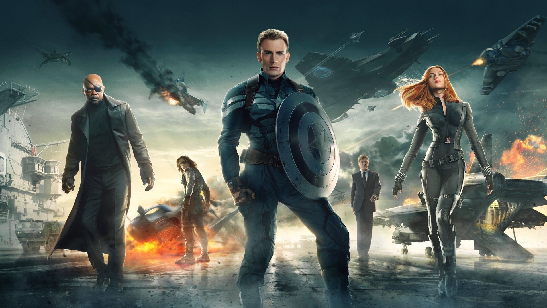 Captain America Winter Soldier - HD Wallpaper 