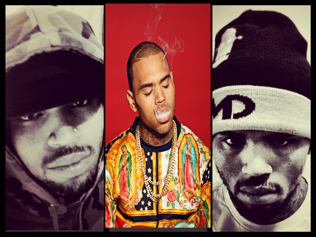 Chris Brown Poster 1024x768 Wallpaper Teahub Io