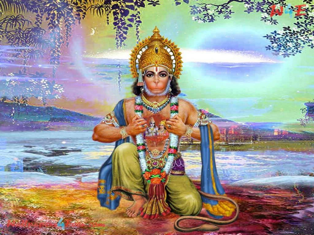 Hanuman Is The Son Of Anjana And Kesari - Hanuman Ji Photo Hd 3d Download -  1024x768 Wallpaper 