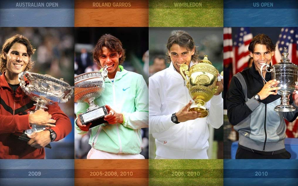 4 Grand Slam Trophies 1016x635 Wallpaper teahub.io