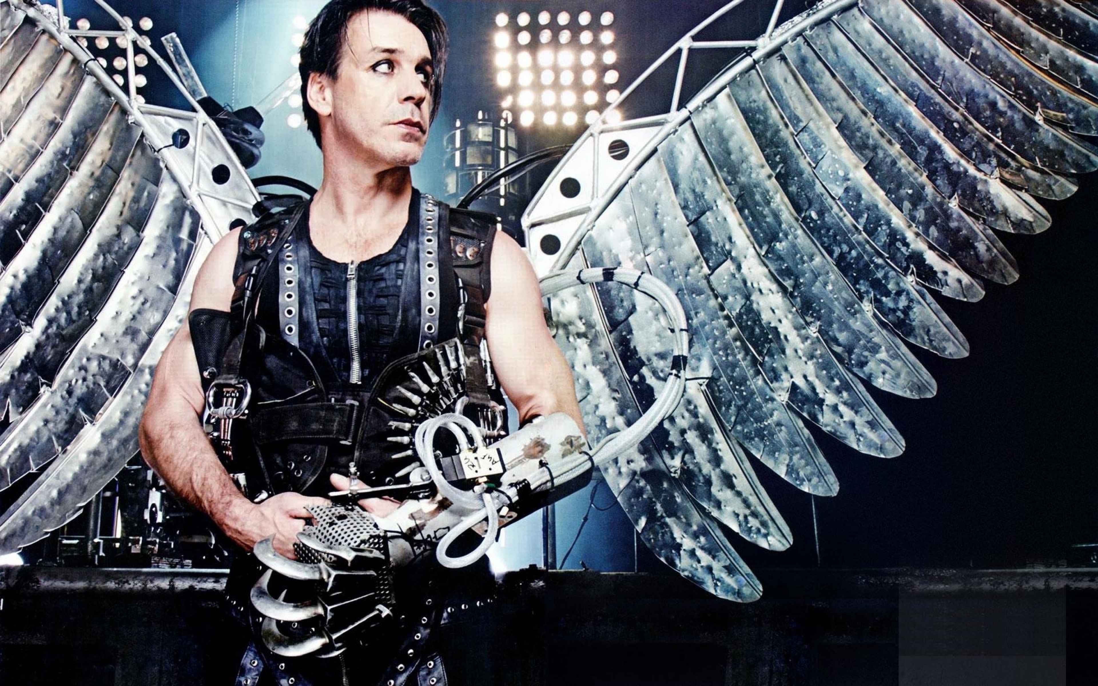 Rammstein, Scene, Action - Till Lindemann Wallpaper Computer - HD Wallpaper 