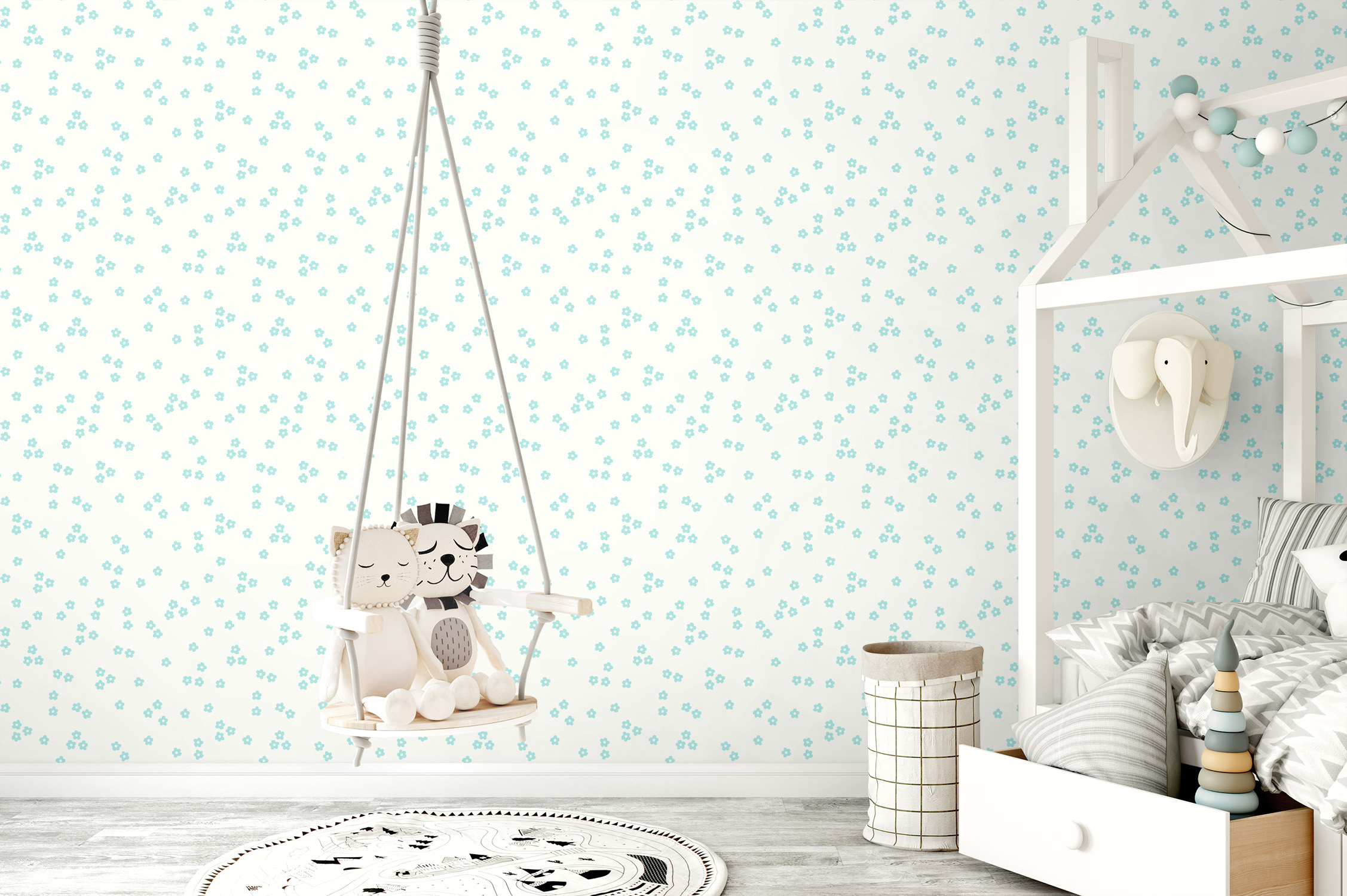 Forest Wallpaper Nursery - HD Wallpaper 
