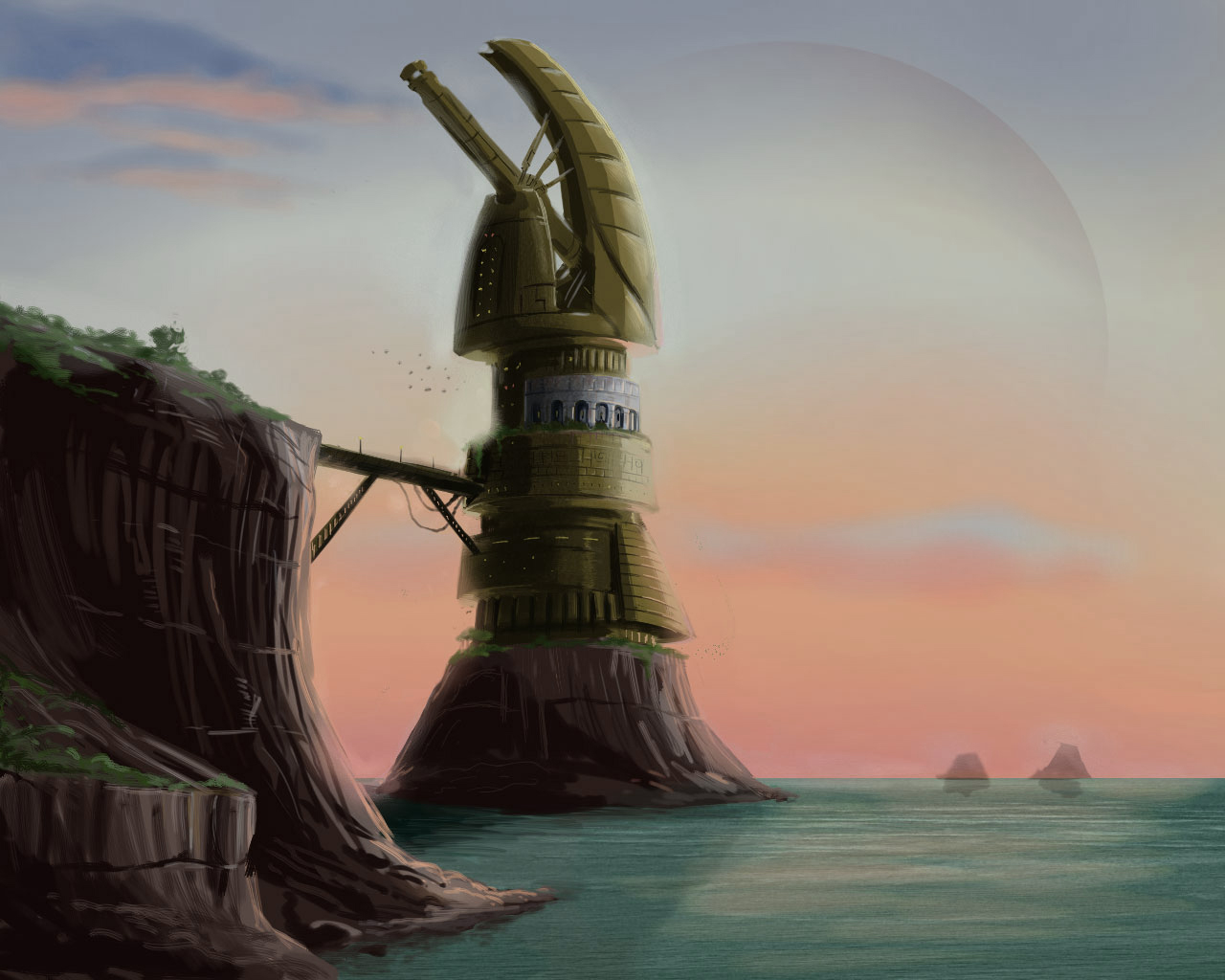 Roger Dean - HD Wallpaper 