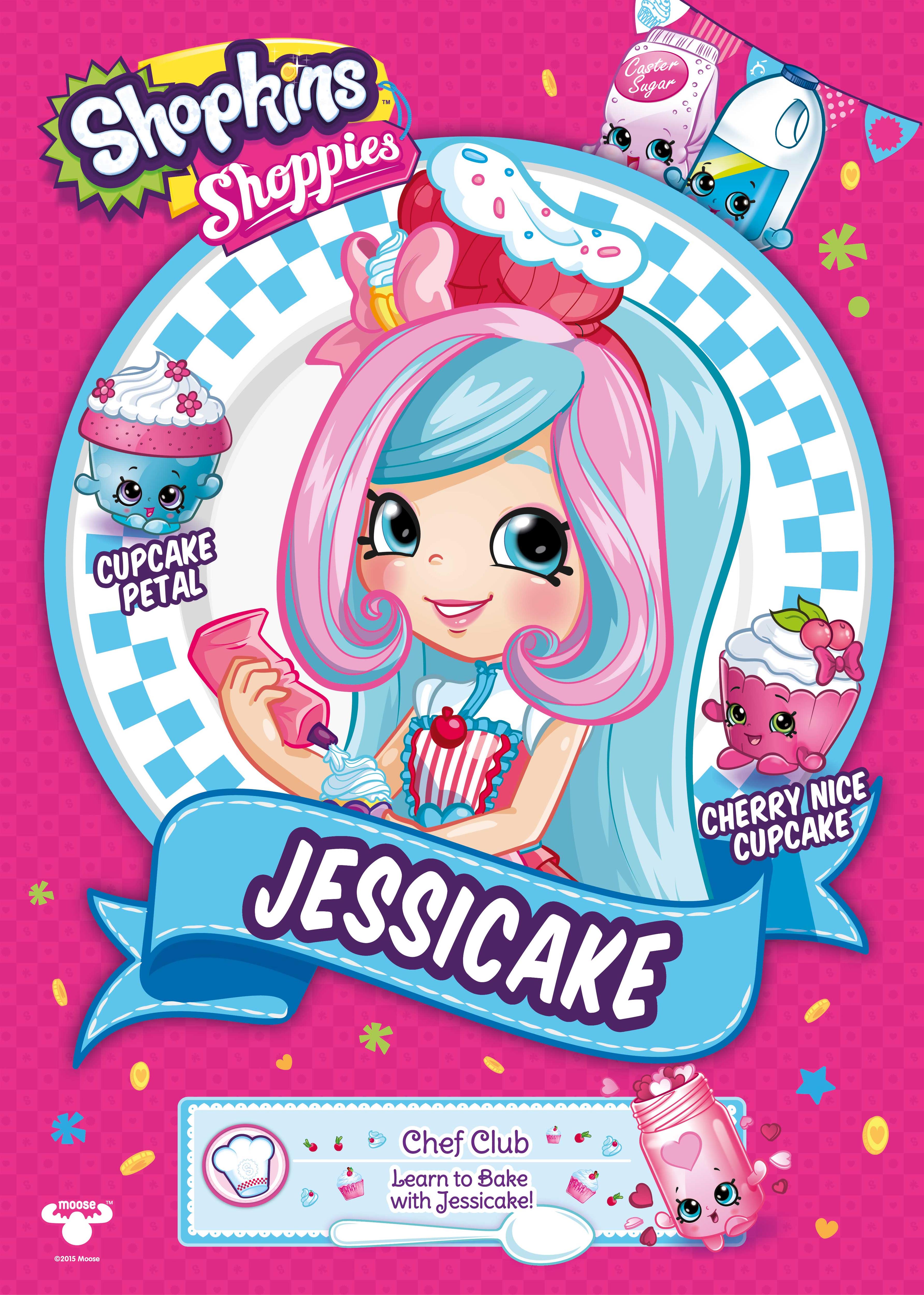 Shopkins Chef Club Jessicake - HD Wallpaper 