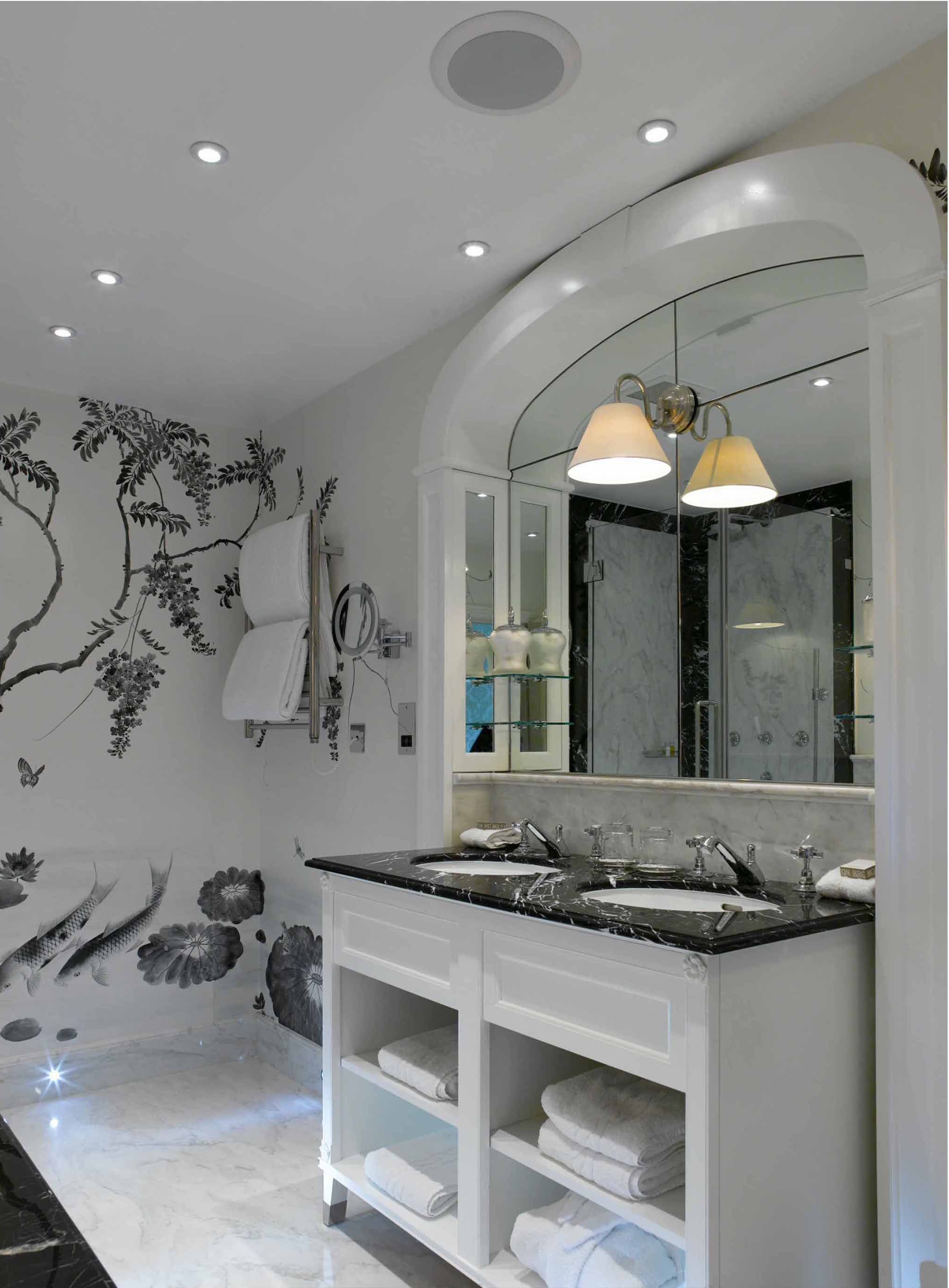Fromental Lotus And Carp - Interior Design - HD Wallpaper 