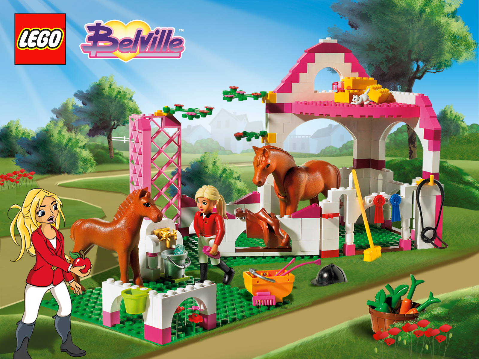 Lego Friends Wallpaper - HD Wallpaper 