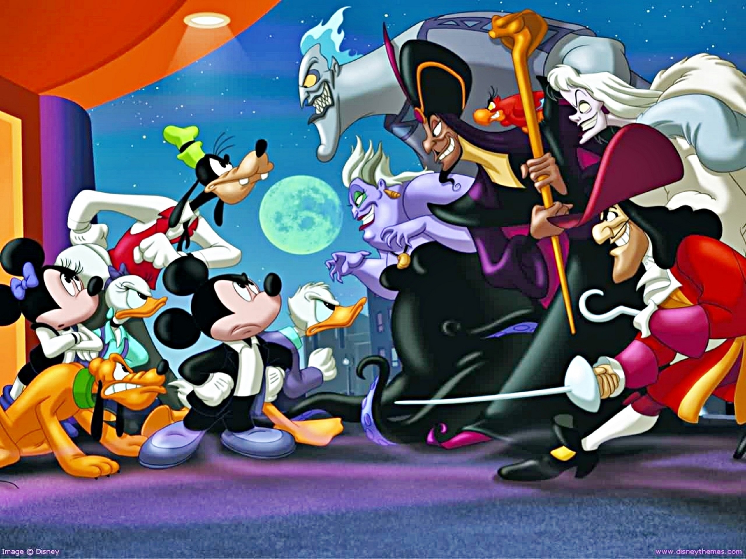 Disney Wallpapers Hd Backgrounds, Images, Pics, Photos - Disney Mickey's House Of Villains - HD Wallpaper 