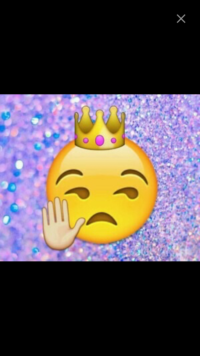 Emoji, Queen, And Wallpaper Image - Don T Talk To Me Emoji - HD Wallpaper 