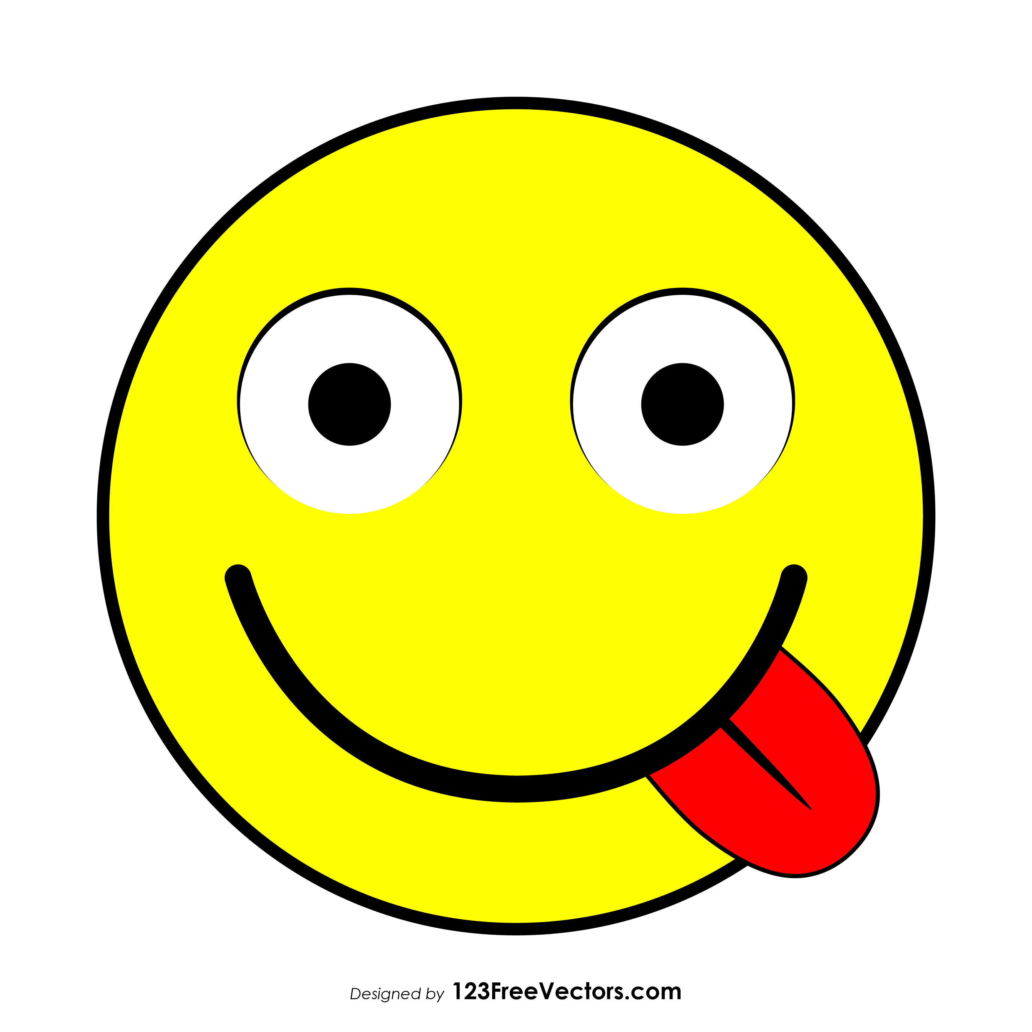 Flat Face Savoring Food Emoji - Smiley - HD Wallpaper 