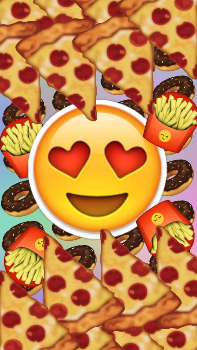 Emoji, Food, And Wallpaper Image - Samsung - HD Wallpaper 