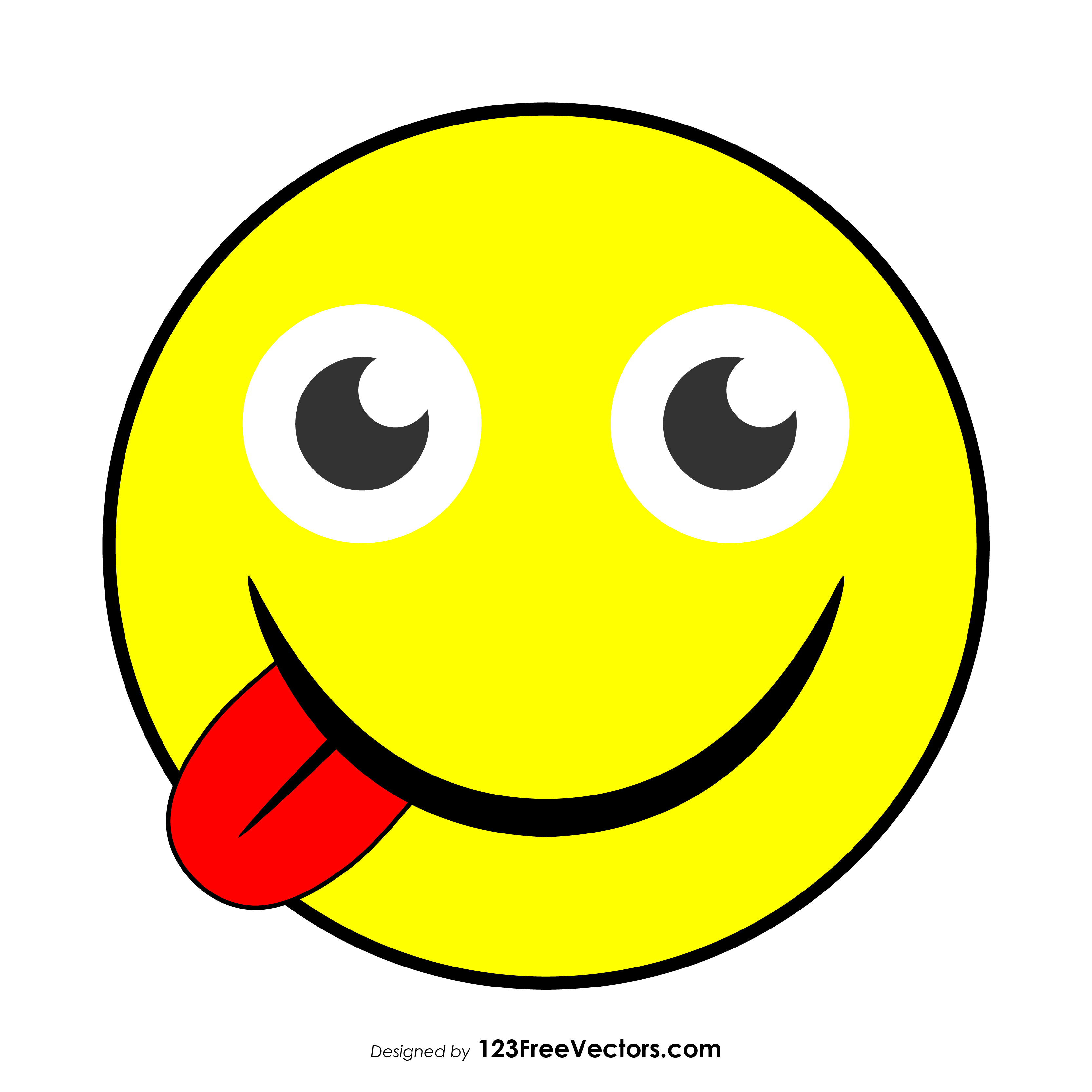 Face Savoring Food Emoji Vector Free - Sad Smiley - HD Wallpaper 