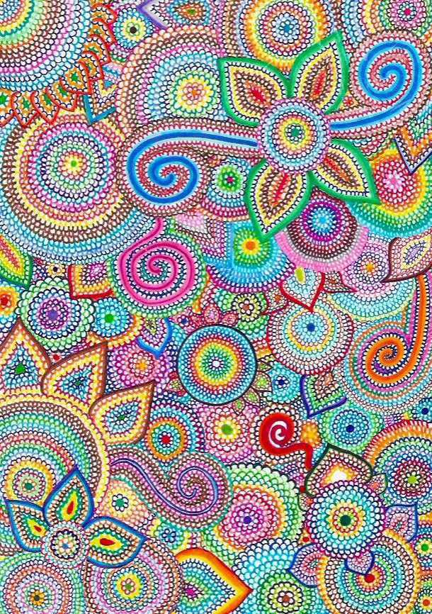Colors And Mandala Image - HD Wallpaper 
