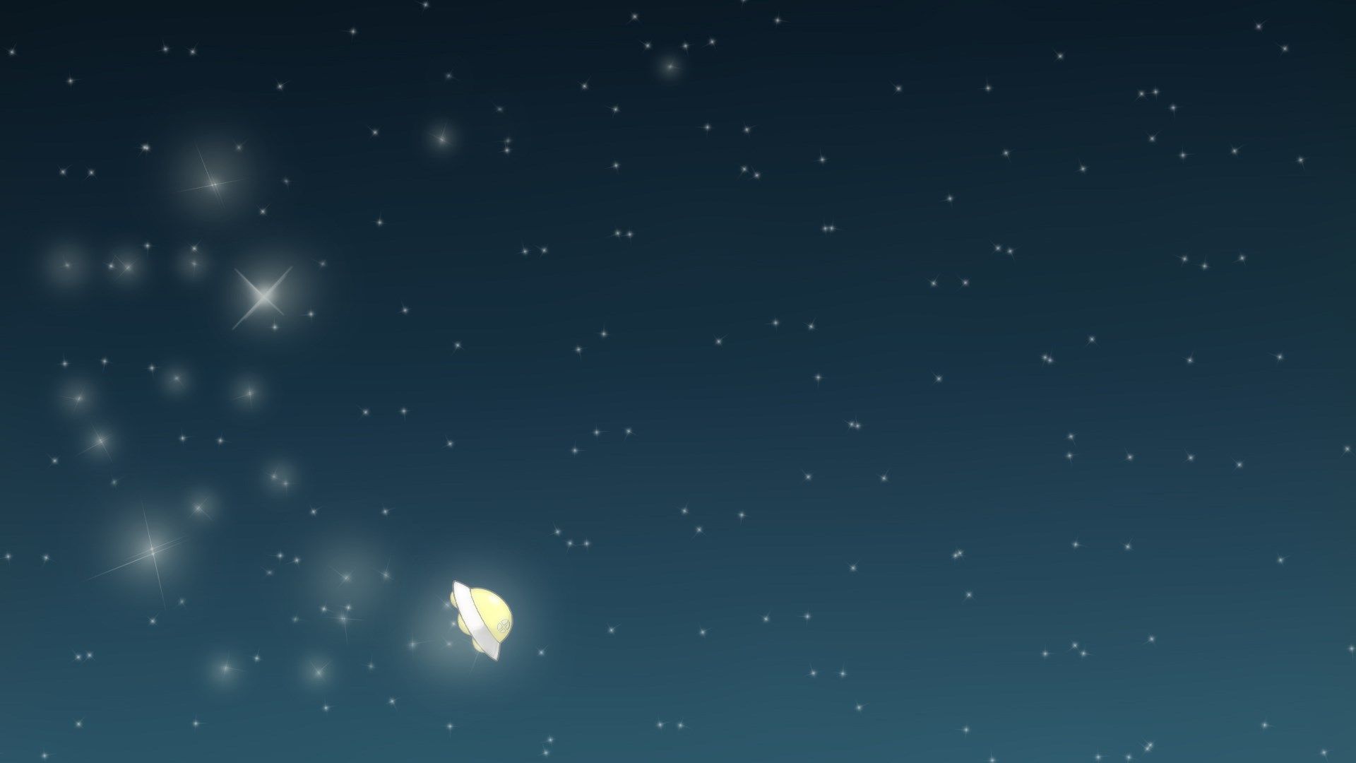 Cute Ufo Wallpaper Animation - HD Wallpaper 