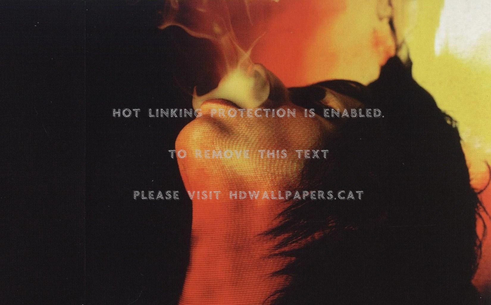 Smoker Kings Of Leon Smoking Photo Abstract - Painting - HD Wallpaper 