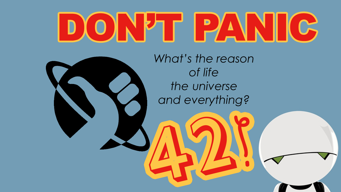Hitchhiker's Guide To The Galaxy - HD Wallpaper 