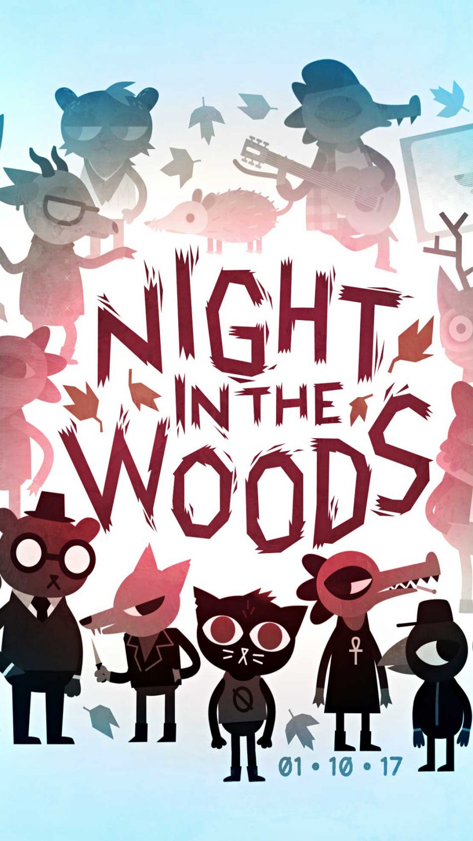 Night In The Woods Game Hd Mobile Wallpaper - Night In The Woods Mobile - HD Wallpaper 