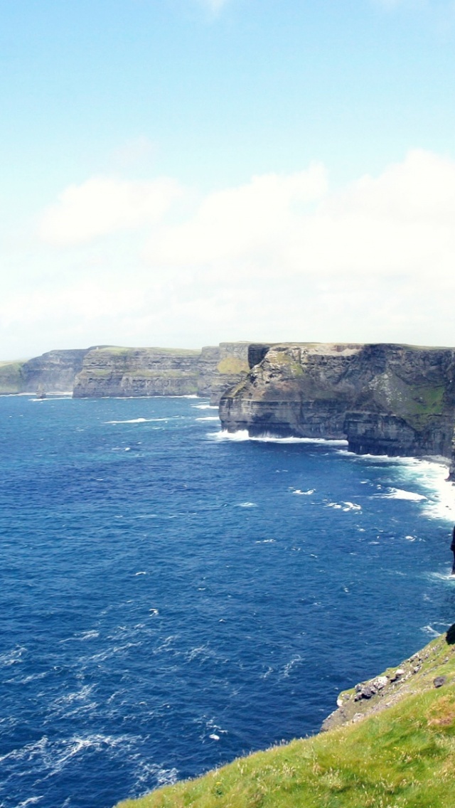 Ireland Wallpapers For Iphone - Cliff Of Moher Hd - HD Wallpaper 