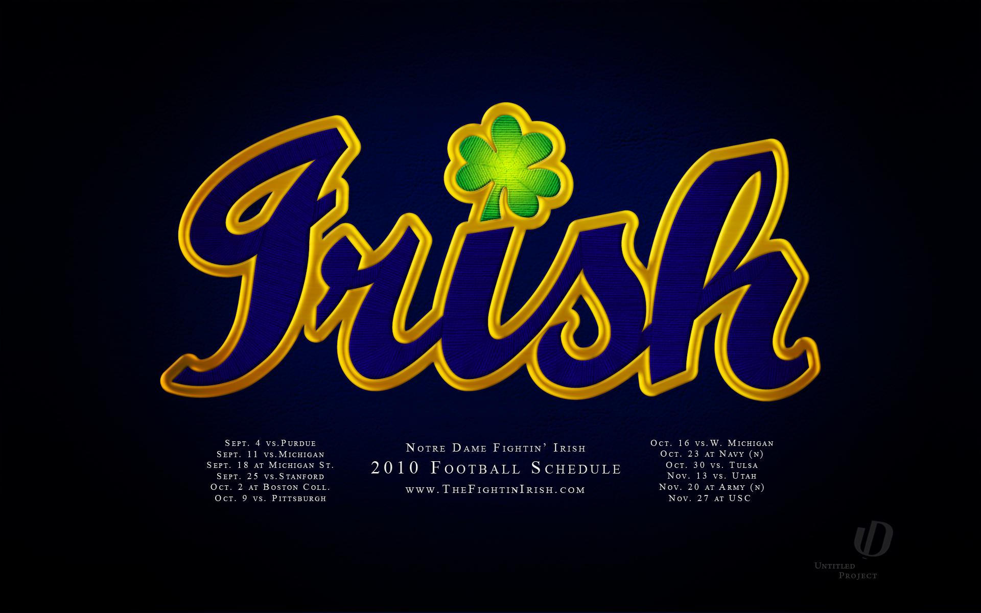 Free Notre Dame Fighting Irish Iphone Ipod Touch Wallpapers - Symbol Notre Dame Fighting Irish - HD Wallpaper 