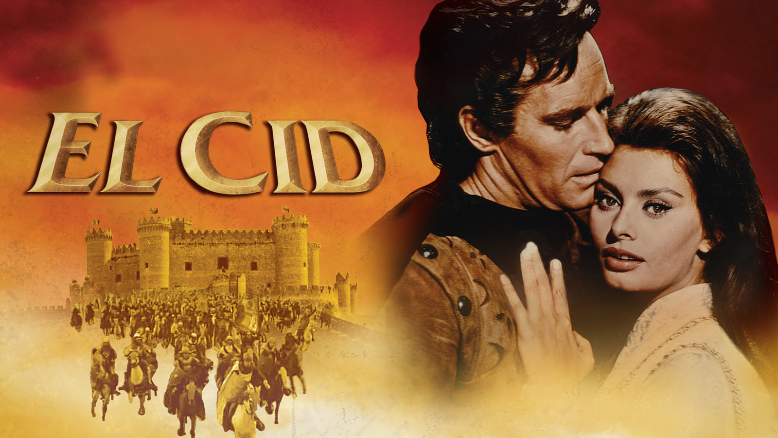 Charlton Heston Sophia Loren El Cid - HD Wallpaper 