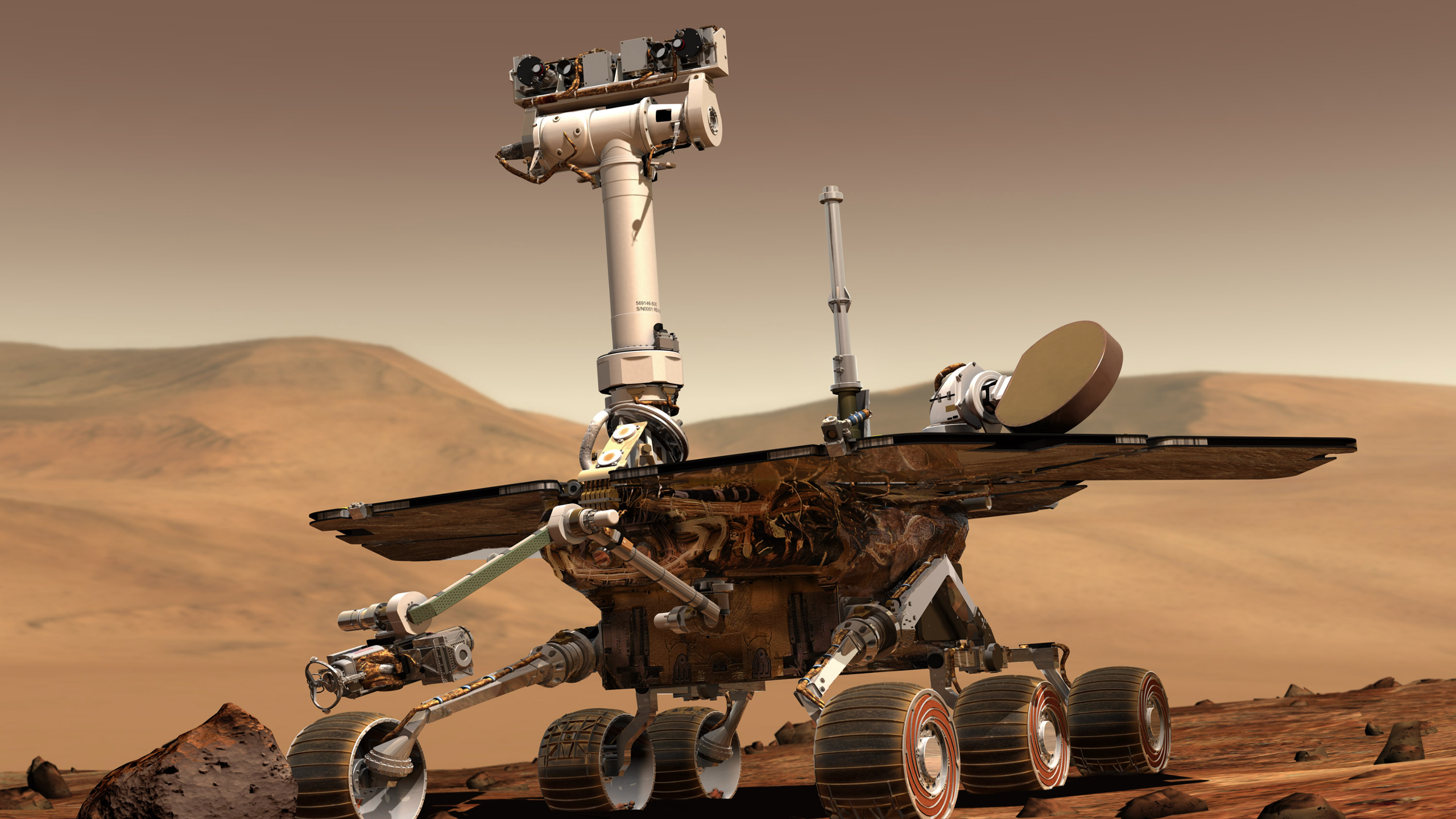 Opportunity Rover - HD Wallpaper 