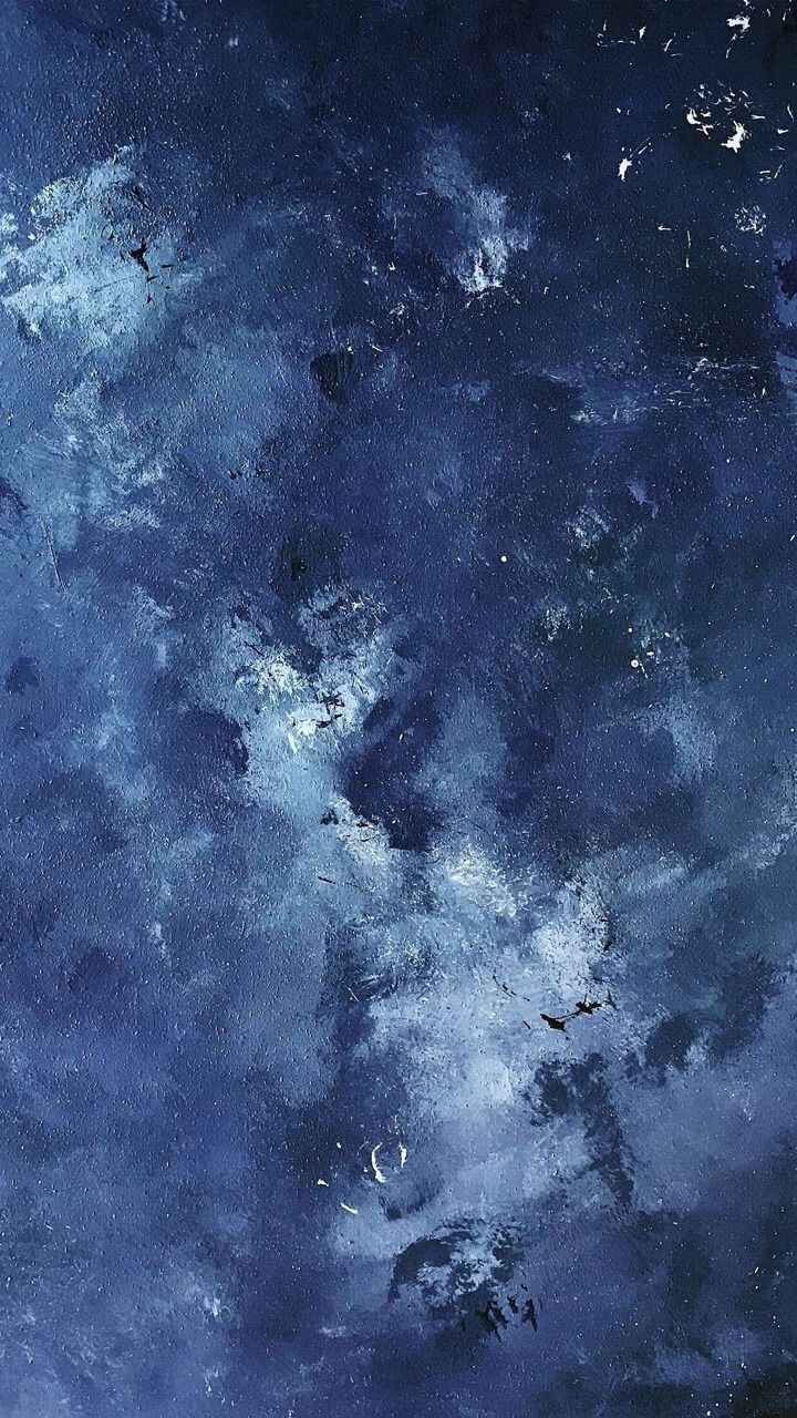 Blue, Wallpaper, And Aesthetic Image - Aesthetic Iphone Wallpaper Dark  Watercolor Background - 720x1280 Wallpaper 