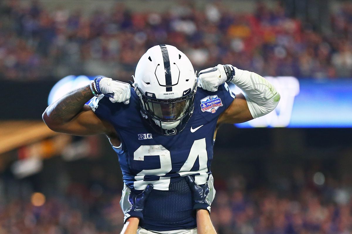 Milessanders - Miles Sanders Penn State Stats - HD Wallpaper 