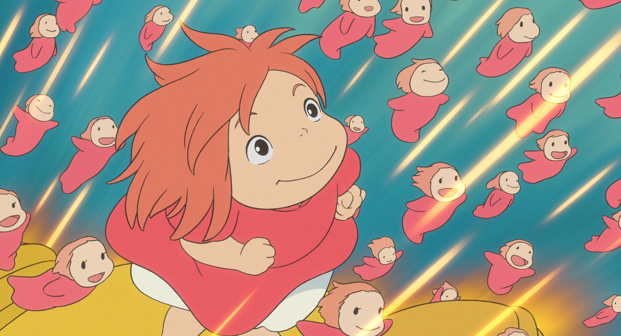 2048x1108, Ponyo Das Groãe Abenteuer Am Meer Hd Wallpaper - Ponyo Hd - HD Wallpaper 