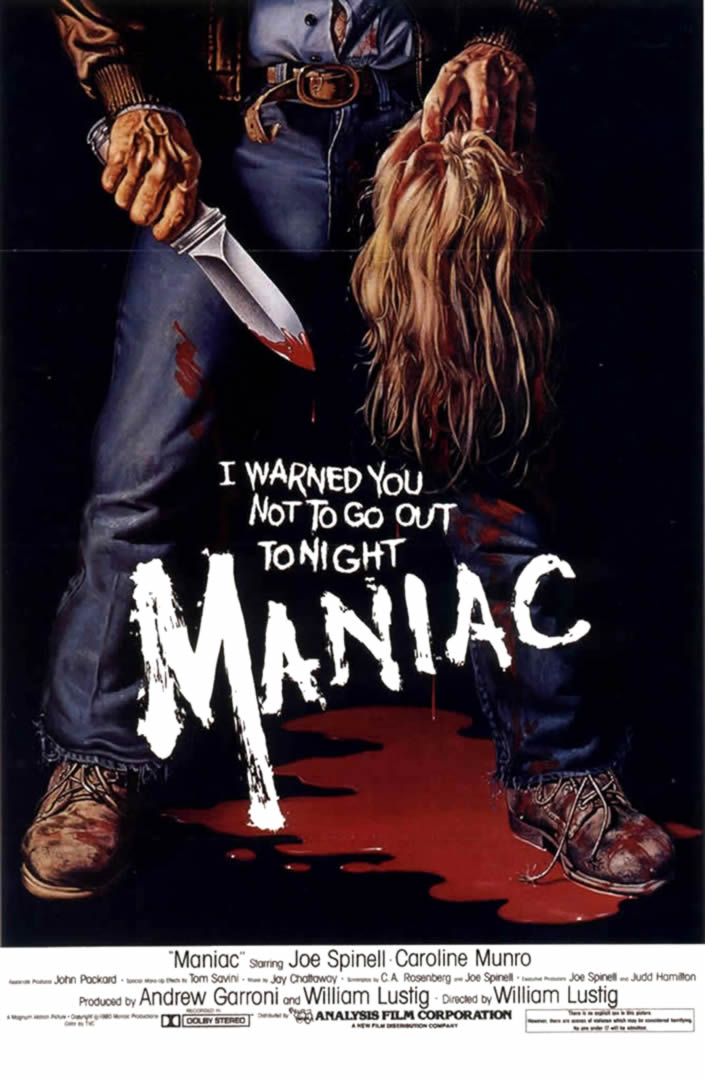 Maniac - Maniac Movie Poster - HD Wallpaper 