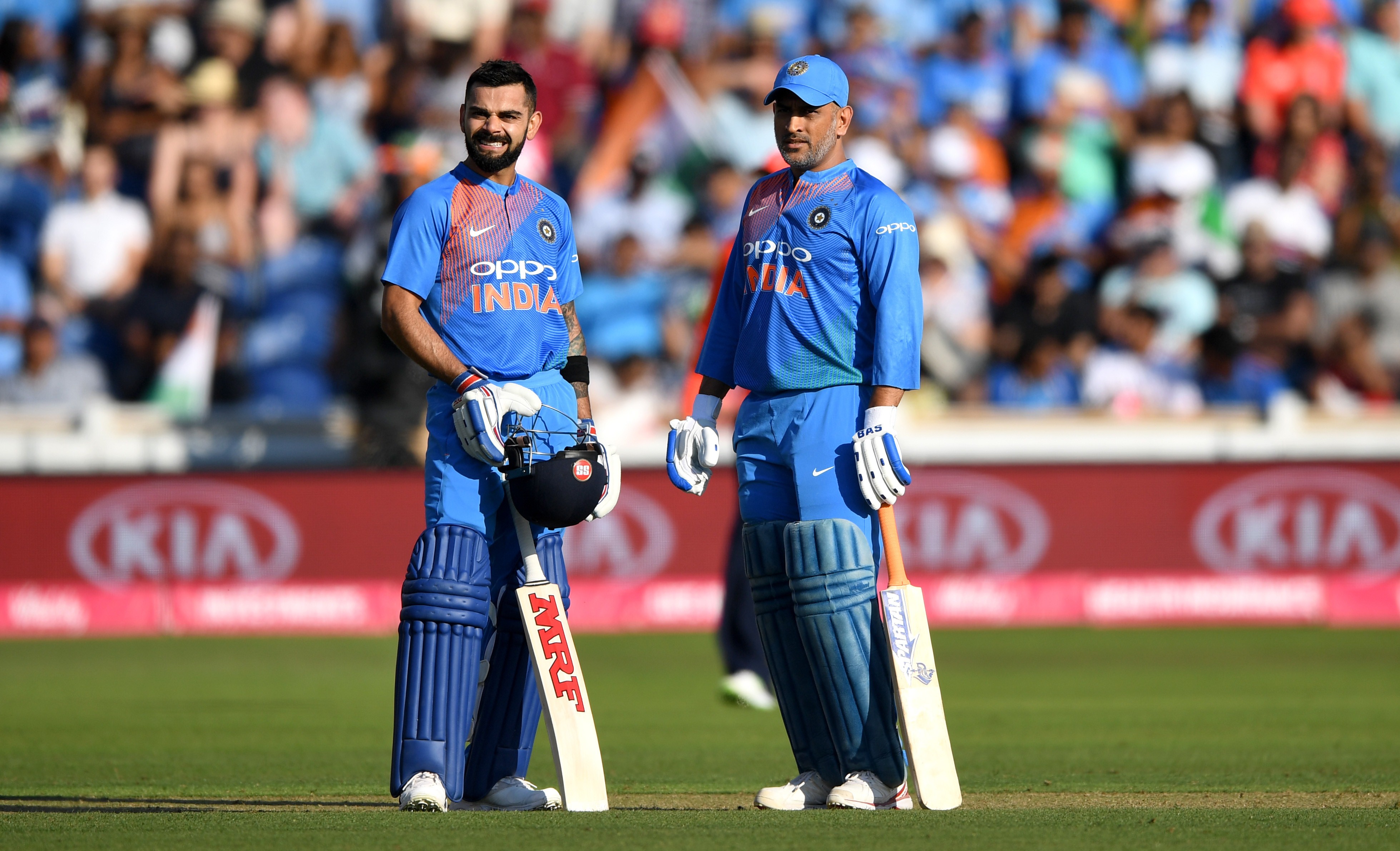 Virat Kohli And Ms Dhoni In Cricket Worldcup 2019 4k - Ms Dhoni Virat Kohli - HD Wallpaper 
