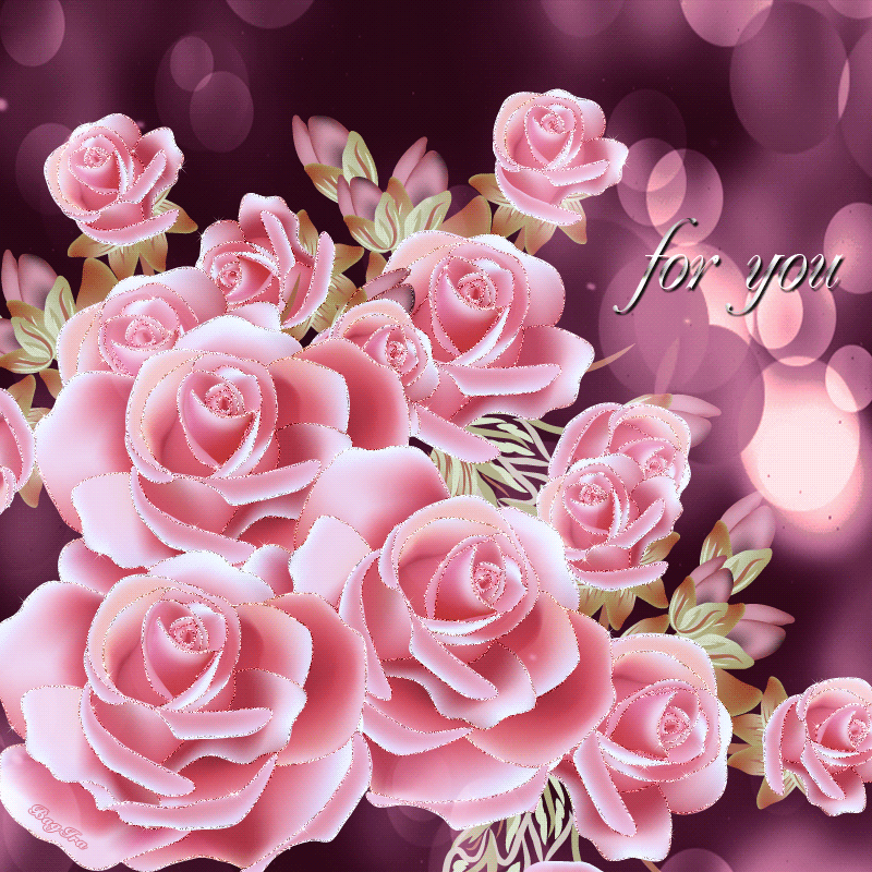Pinkflower Gifes Pictures Photos And Images For Facebook - HD Wallpaper 