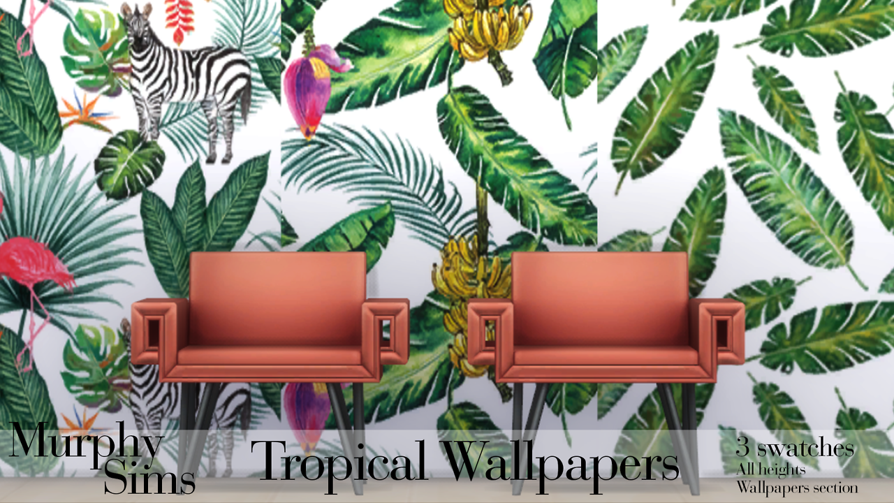 Sims 4 Tropical - HD Wallpaper 