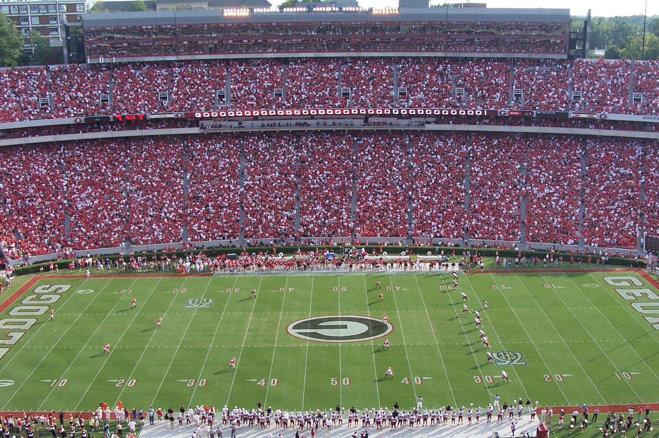 Georgia College Football Stadium - HD Wallpaper 