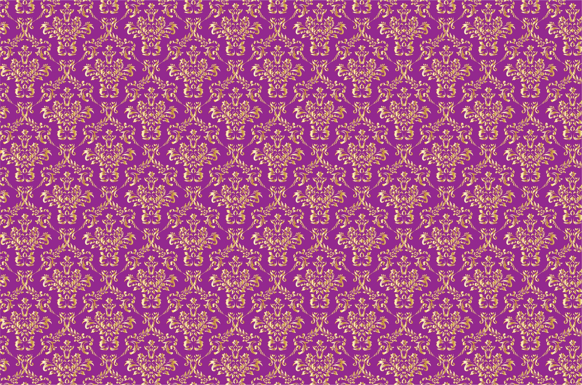 Damask Gold Purple Free Photo - Pattern Damisk - HD Wallpaper 