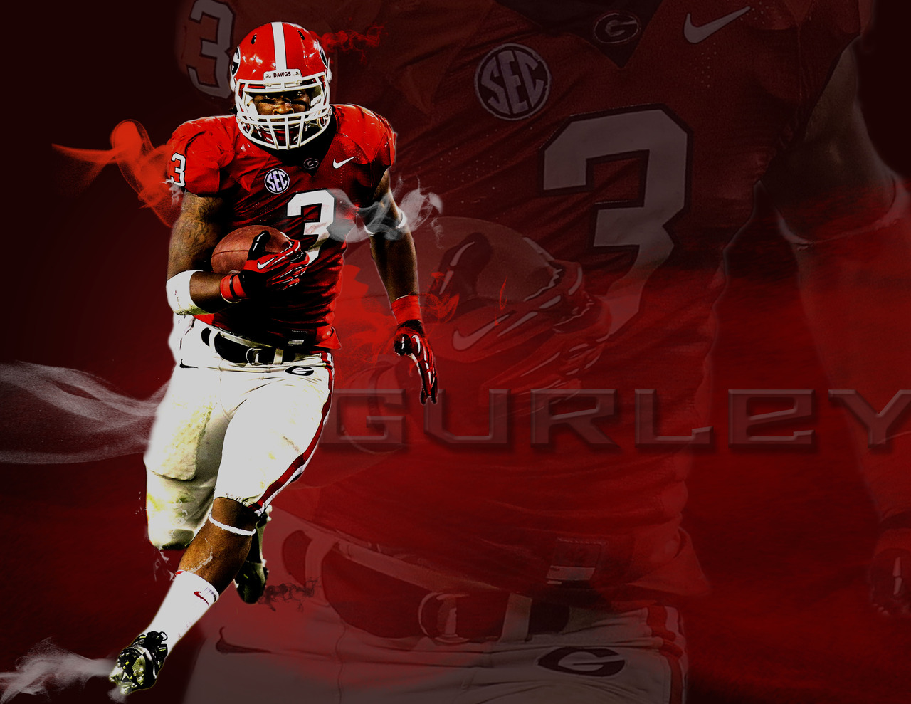 Cool Georgia Bulldogs Todd Gurley - HD Wallpaper 