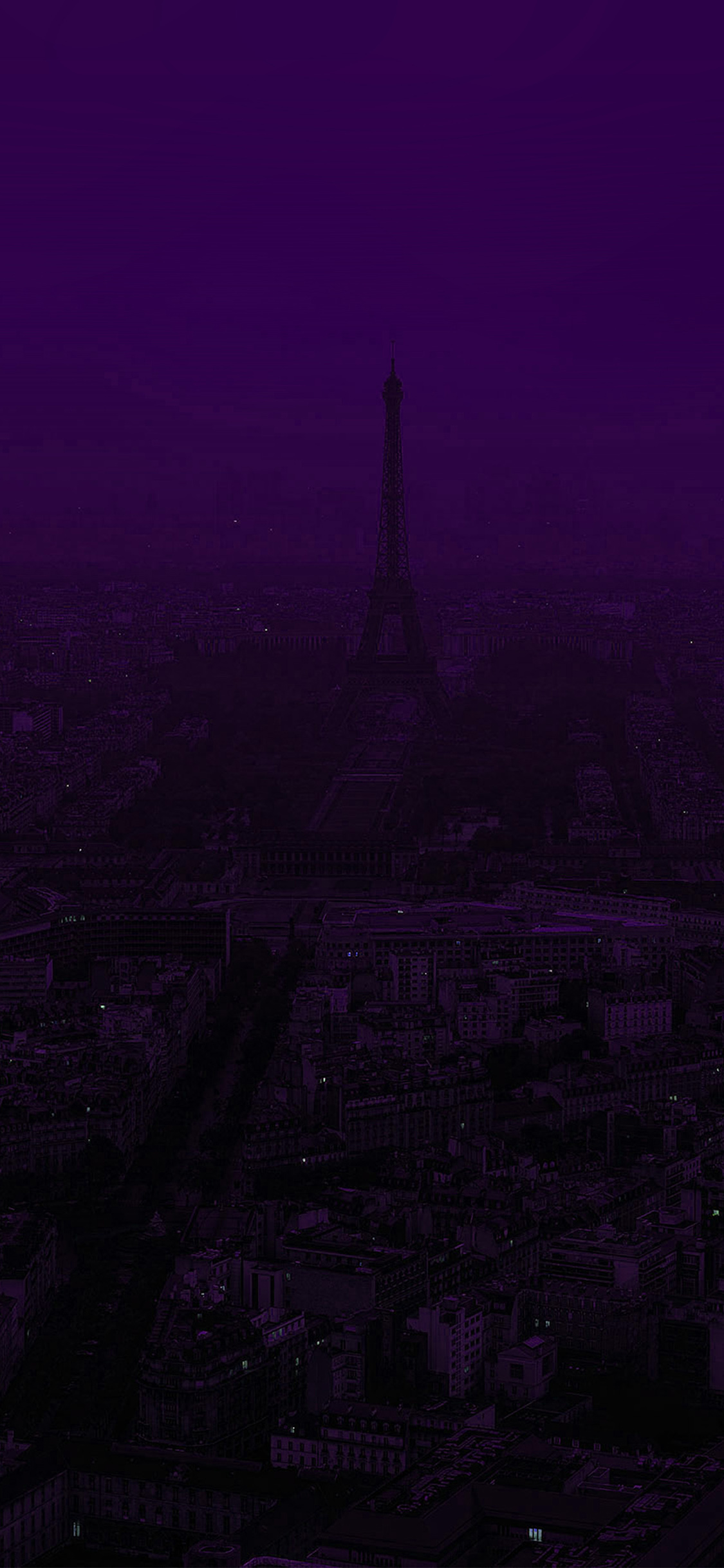 Com Apple Iphone Wallpaper Bb43 Paris Dark Purple City - Dark Purple Wallpaper Hd - HD Wallpaper 
