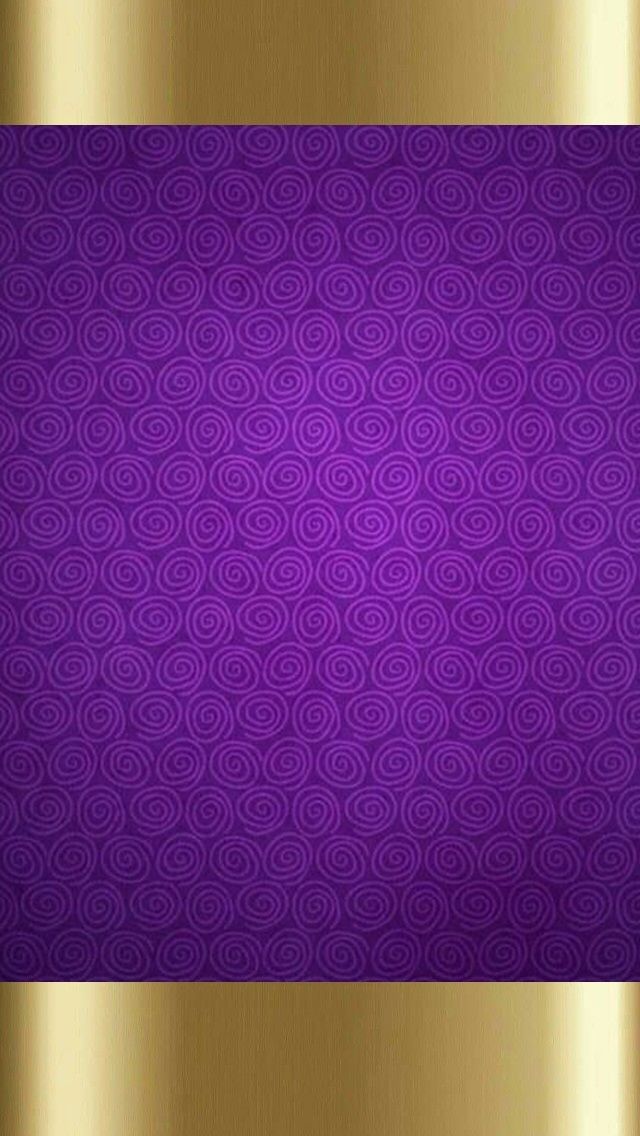 Gold Purple Background Iphone - HD Wallpaper 