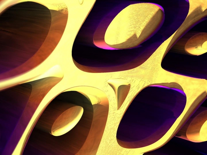 Light And Shadow Purple Gold - Circle - HD Wallpaper 