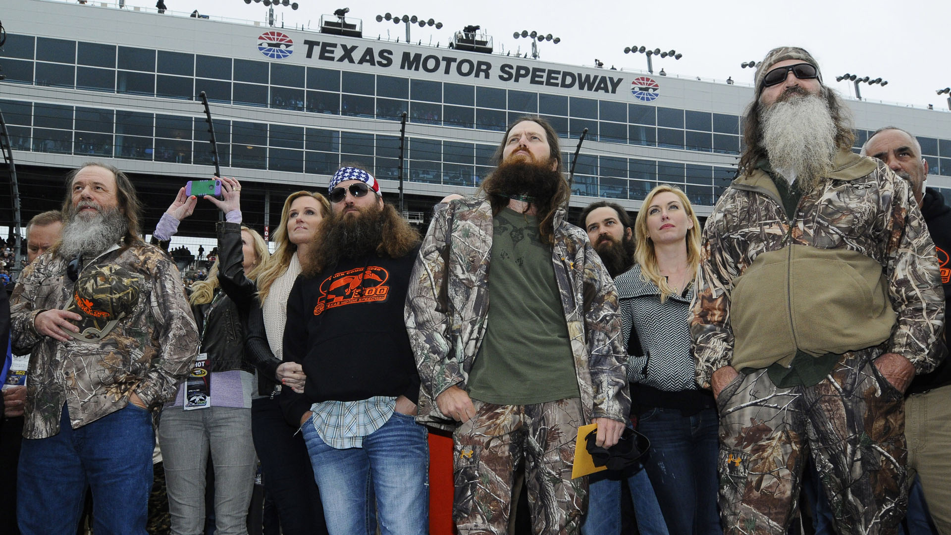 Duck Dynasty Texas 041014 Ap Ftr - Texas Motor Speedway - HD Wallpaper 
