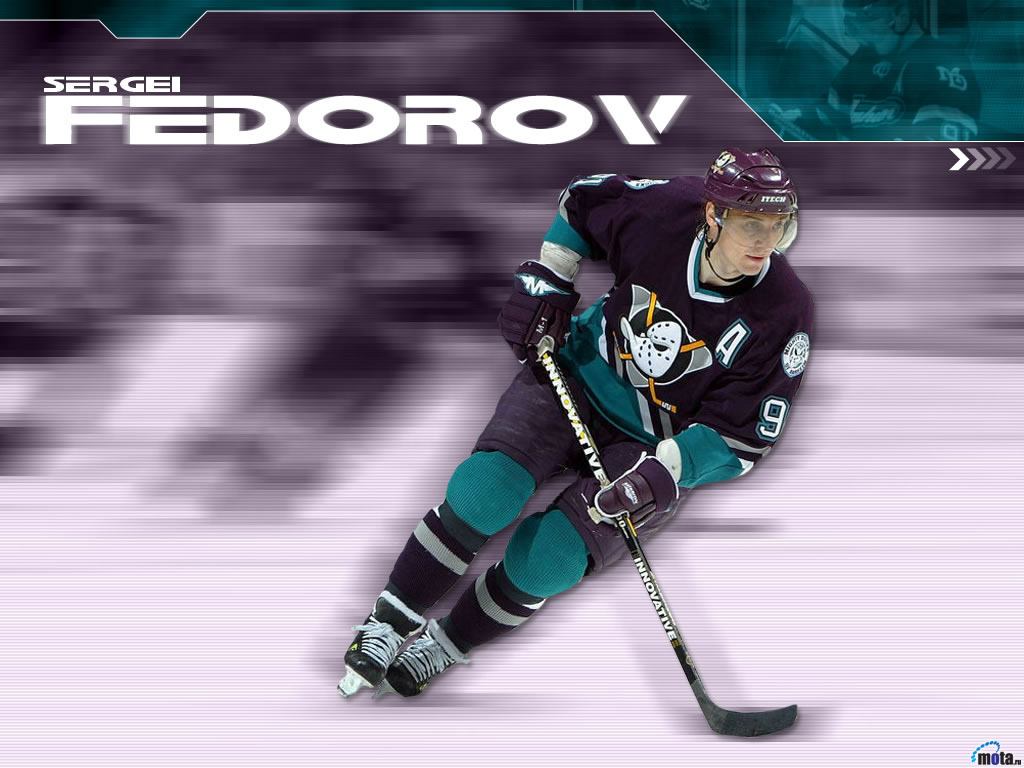 Sergei Fedorov Mighty Ducks - HD Wallpaper 