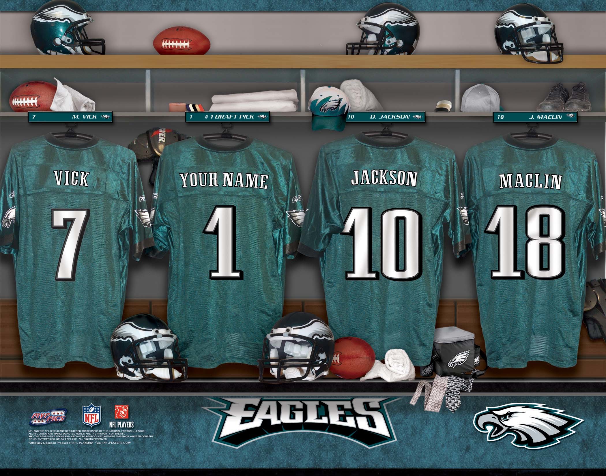Philadelphia Eagles 2013 Hd Desktop Wallpaper 
 Data-src - Philadelphia Eagle Locker Room - HD Wallpaper 