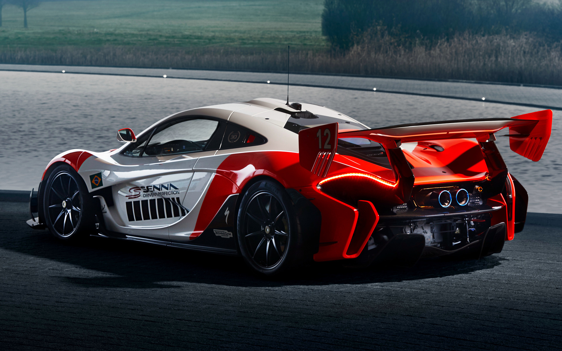 Mclaren P1 Gtr Senna - HD Wallpaper 