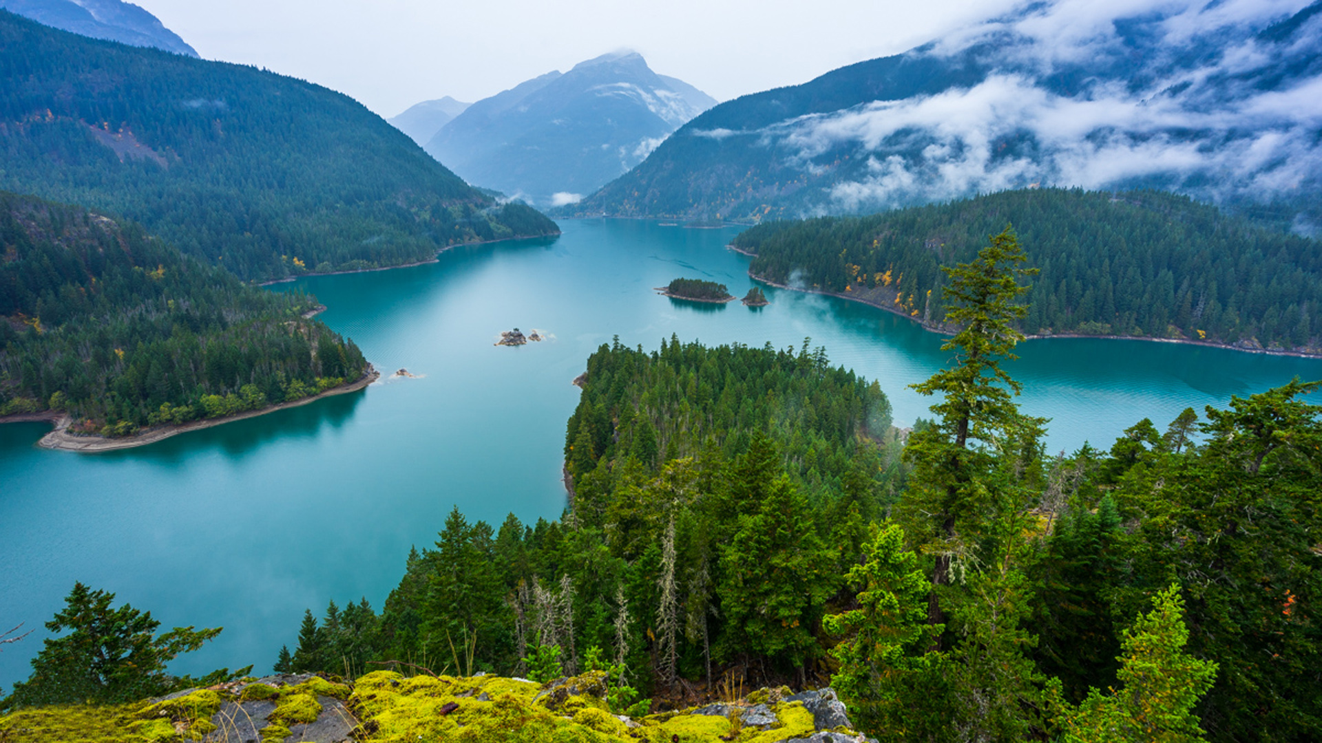 Diablo Lake - HD Wallpaper 