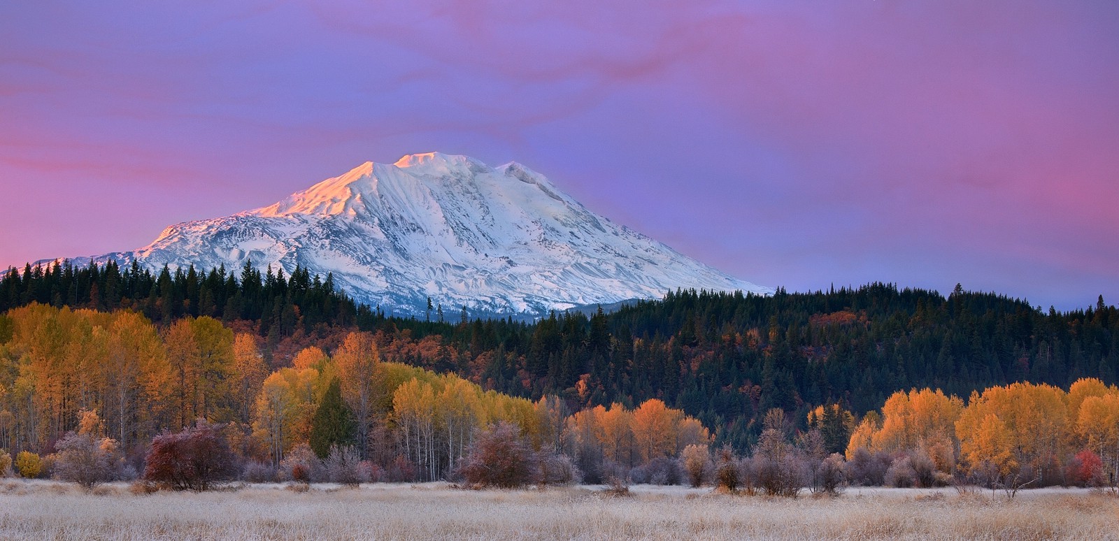 Snowy Mountains In Washington State - HD Wallpaper 