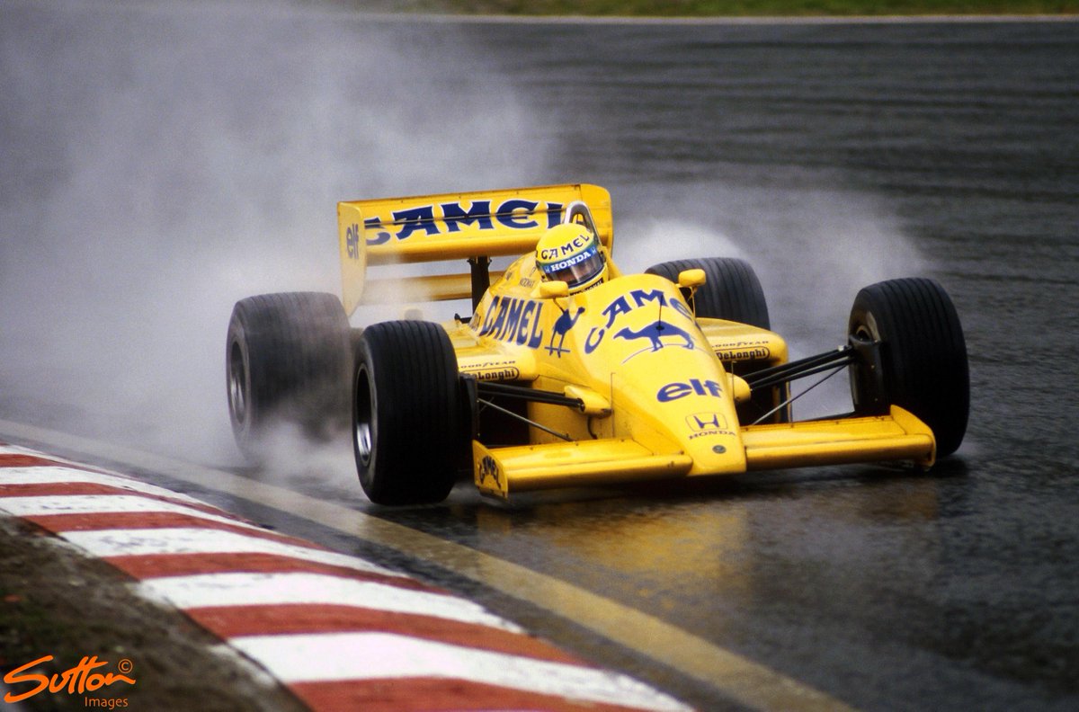 Ayrton Senna Lotus 1987 - HD Wallpaper 